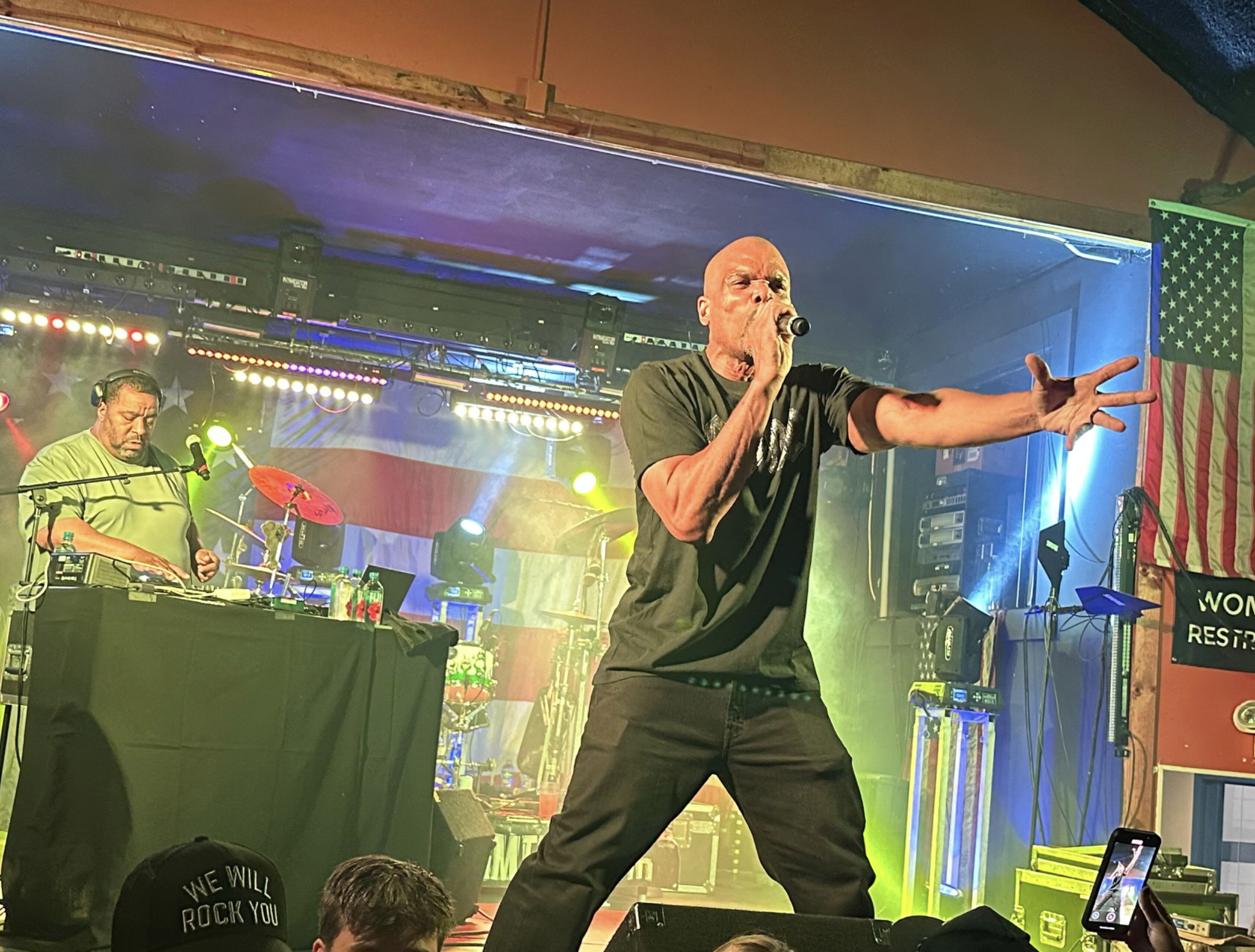 Darryl McDaniels (DMC) in Put In Bay, Ohio